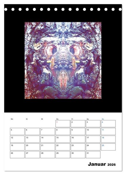 Produktbild: Nature's Faces (Tischkalender 2026 DIN A5 hoch), CALVENDO Monatskalender