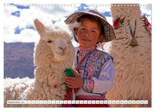Produktbild: Vielf&auml;ltiges Peru (Wandkalender 2026 DIN A3 quer), CALVENDO Monatskalender