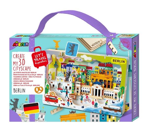 Produktbild: AVENIR - 3D St&auml;dte-Bastelset Berlin