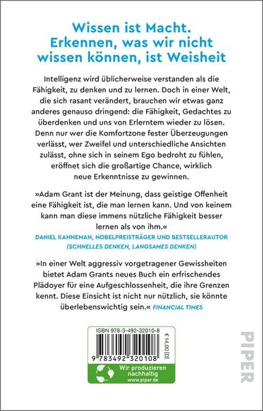 Produktbild: Think Again &ndash; Die Kraft des flexiblen Denkens