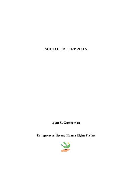 Produktbild: Social Enterprises
