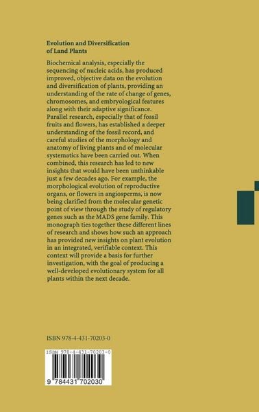 Produktbild: Evolution and Diversification of Land Plants