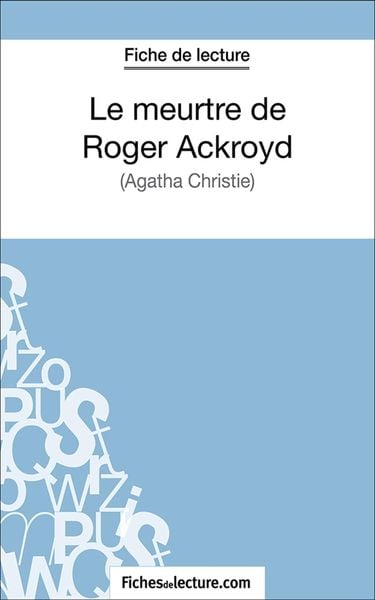 Produktbild: Le meurtre de Roger Ackroyd