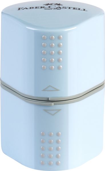 Produktbild: Faber-Castell Dreifachspitzdose Colour Grip sky blue