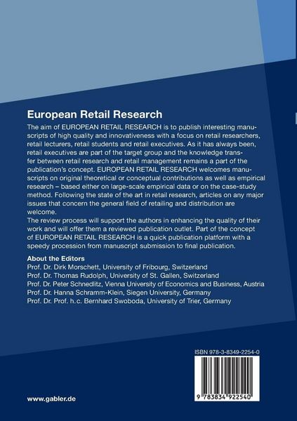 Produktbild: European Retail Research