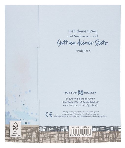 Produktbild: Textil-Armband - Geh deinen Weg