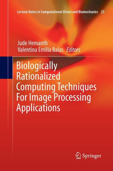 Produktbild: Biologically Rationalized Computing Techniques For Image Processing Applications