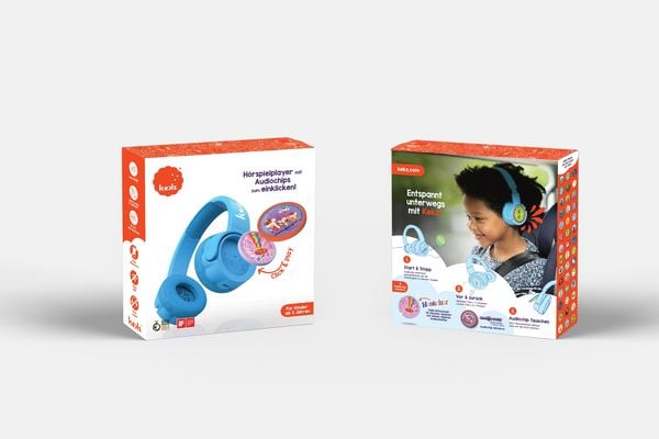 Produktbild: Kekz Kopfh&ouml;rer blau Wunder