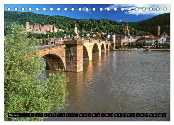 Produktbild: MEIN DEUTSCHLAND (Tischkalender 2026 DIN A5 quer), CALVENDO Monatskalender