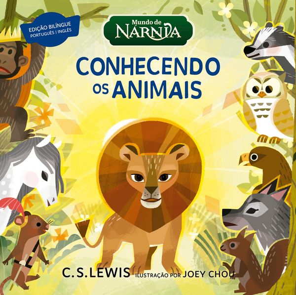 Produktbild: Mundo de N&aacute;rnia: Conhecendo os animais - Livro bil&iacute;ngue para aprender os animais em ingl&ecirc;s a partir do universo de As Cr&ocirc;nicas de N&aacute;rnia