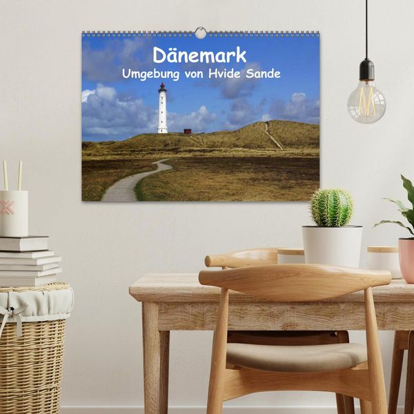 Produktbild: D&auml;nemark - Umgebung von Hvide Sande (Wandkalender 2026 DIN A3 quer), CALVENDO Monatskalender