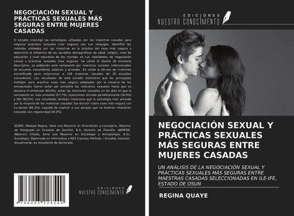 Produktbild: Negociaci&oacute;n Sexual Y Pr&aacute;cticas Sexuales M&aacute;s Seguras Entre Mujeres Casadas