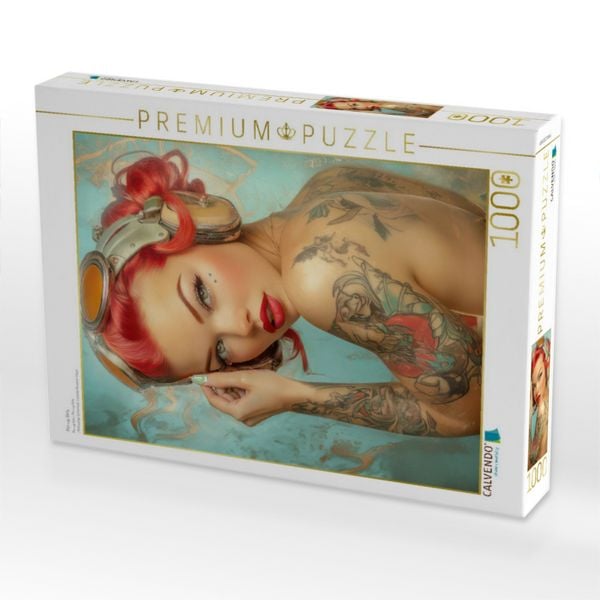 Produktbild: CALVENDO Puzzle Pin-up Girls | 1000 Teile Lege-Gr&ouml;&szlig;e 64x48cm Foto-Puzzle f&uuml;r gl&uuml;ckliche Stunden