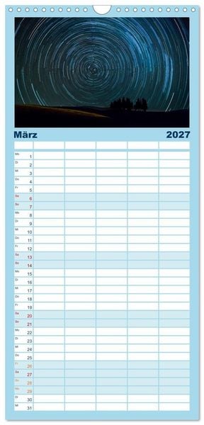 Produktbild: Familienplaner 2027 - Unglaubliche Natur - Landschaften aus unserer wunderbaren Welt mit 5 Spalten (Wandkalender, 21 x 45 cm) CALVENDO