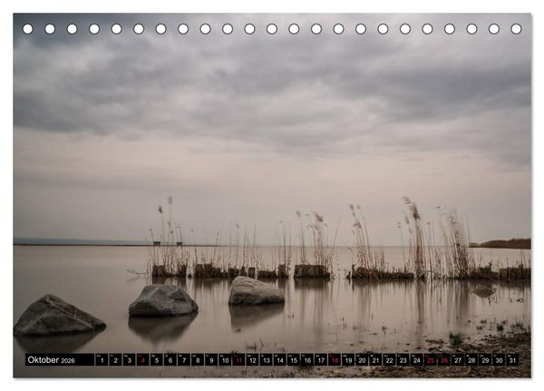 Produktbild: Der idyllische Neusiedlersee (Tischkalender 2026 DIN A5 quer), CALVENDO Monatskalender