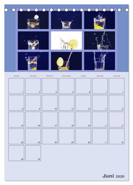 Produktbild: Food (Tischkalender 2026 DIN A5 hoch), CALVENDO Monatskalender