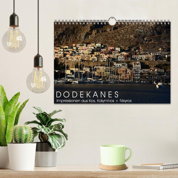 Produktbild: Dodekanes - Impressionen aus Kos, Kalymnos und Nisyros (Wandkalender 2026 DIN A4 quer), CALVENDO Monatskalender