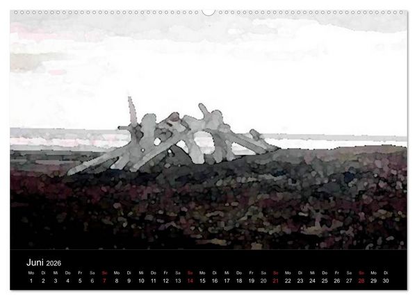 Produktbild: Neufundland entdecken (hochwertiger Premium Wandkalender 2026 DIN A2 quer), Kunstdruck in Hochglanz