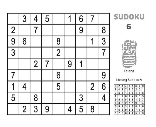 Produktbild: Pocket-Buch Sudoku Band 4