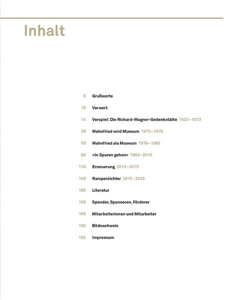 Produktbild: Wahnfried
