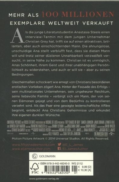 Geheimes Verlangen /  Fifty Shades of Grey Band 1