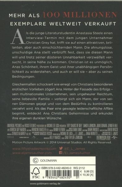 Produktbild: Geheimes Verlangen / Fifty Shades of Grey Band 1