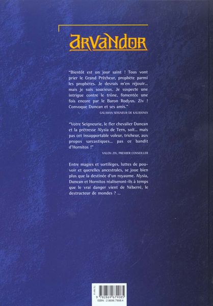 Produktbild: Arvandor tome 1: La cabale sombre