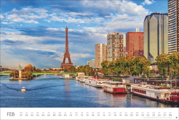 Produktbild: Paris Edition Kalender 2027
