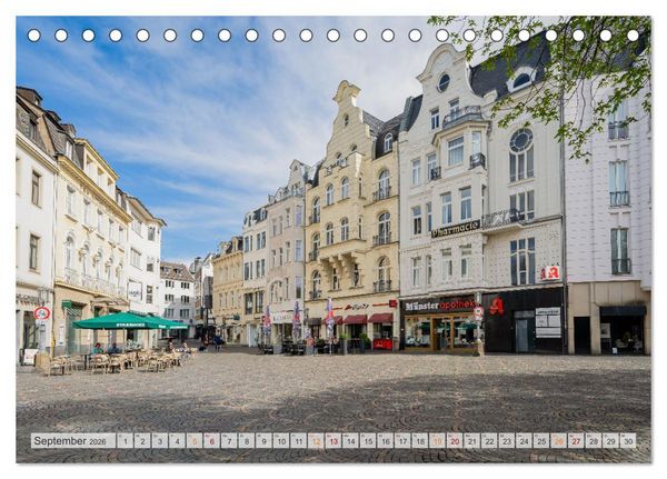 Produktbild: Bonn Impressionen (Tischkalender 2026 DIN A5 quer), CALVENDO Monatskalender