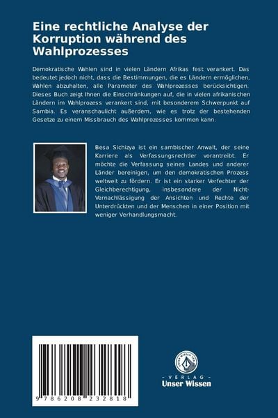 Produktbild: Eine rechtliche Analyse der Korruption w&auml;hrend des Wahlprozesses