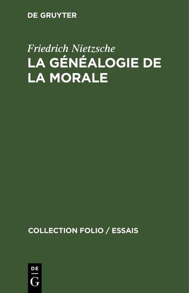 Produktbild: La g&eacute;n&eacute;alogie de la morale