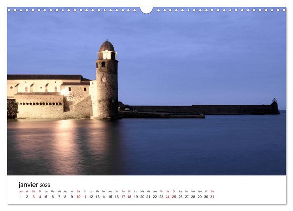 Produktbild: La mer d'Occitanie (Calendrier mural 2026 DIN A3 vertical), CALVENDO calendrier mensuel