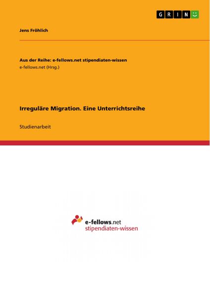 Produktbild: Irregul&auml;re Migration. Eine Unterrichtsreihe