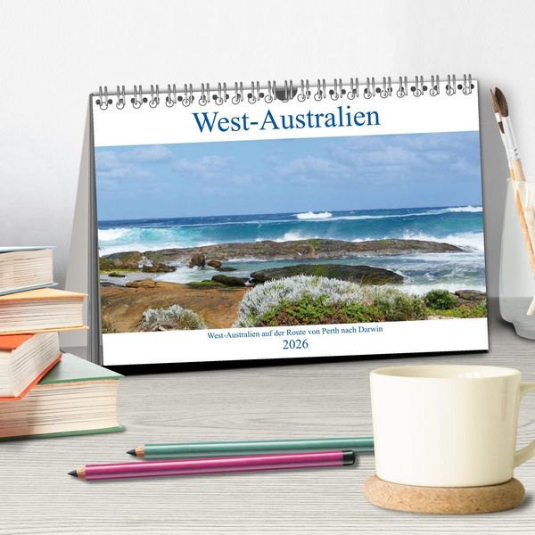 Produktbild: West-Australien (Tischkalender 2026 DIN A5 quer), CALVENDO Monatskalender