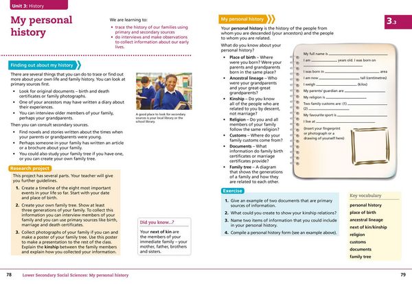 Produktbild: Student Book 1 Social Stud T&t