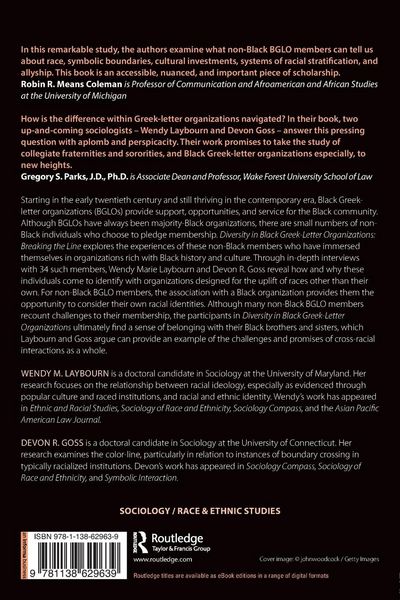 Produktbild: Diversity in Black Greek Letter Organizations