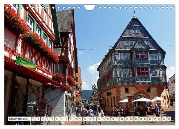 Produktbild: Liebenswertes Miltenberg am Main (Wandkalender 2026 DIN A4 quer), CALVENDO Monatskalender