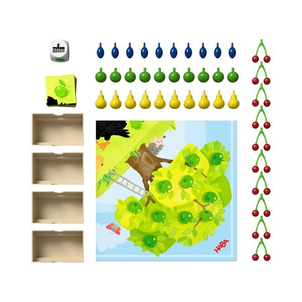 Produktbild: HABA 2013838001 - Obstgarten, W&uuml;rfelspiel