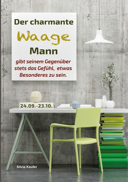 Produktbild: Der charmante Waage Mann gibt seinem Gegen&uuml;ber stets das Gef&uuml;hl, etwas Besonderes zu sein