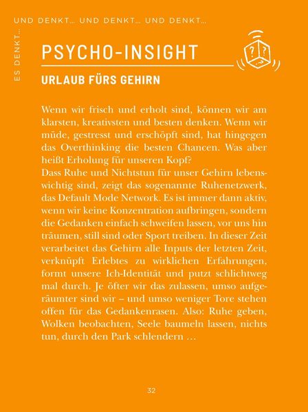 Produktbild: Die 1-Minuten-Strategie gegen Overthinking