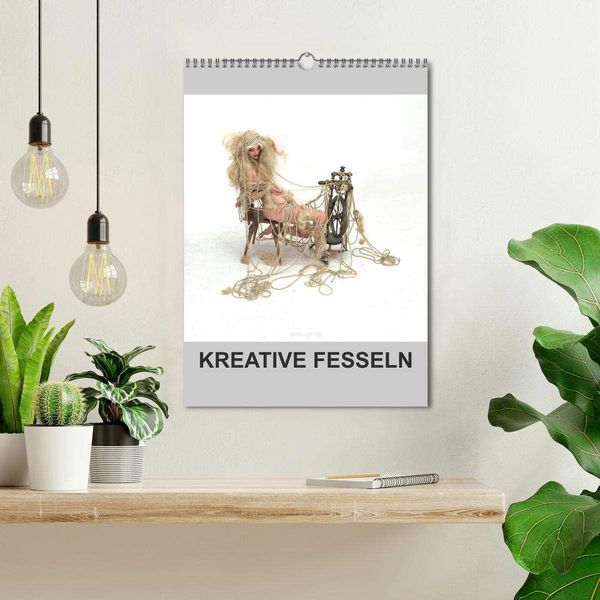Produktbild: KREATIVE FESSELN (Wandkalender 2026 DIN A3 hoch), CALVENDO Monatskalender