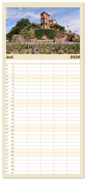 Produktbild: Familienplaner 2026 - Worms - historisch und sagenhaft mit 5 Spalten (Wandkalender, 21 x 45 cm) CALVENDO