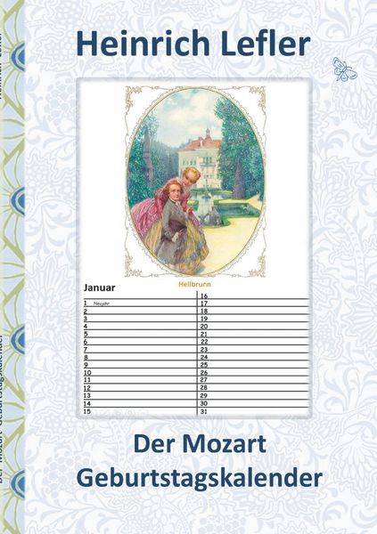 Produktbild: Der Mozart Geburtstagskalender (Wolfgang Amadeus Mozart)