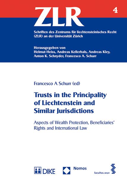 Produktbild: Trusts in the Principality of Liechtenstein and Similar Jurisdictions