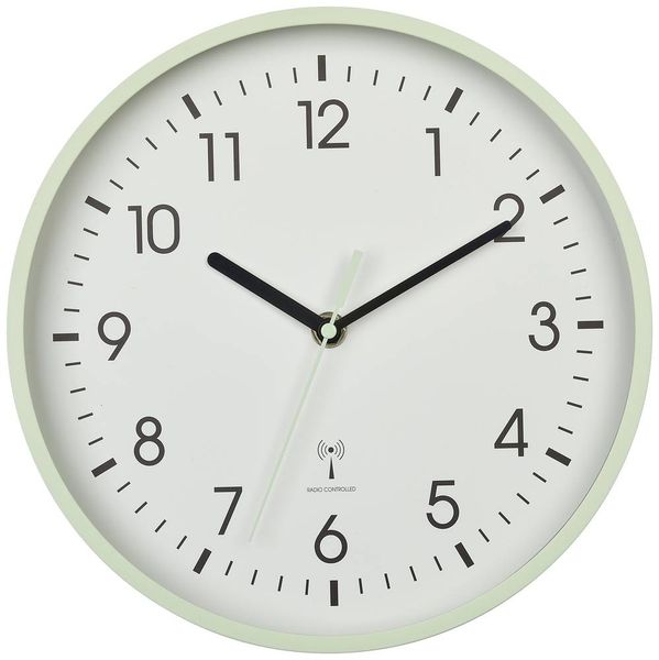 Produktbild: TFA Dostmann 60.3550.04 Funk Wanduhr 24.5cm x 42mm Mint