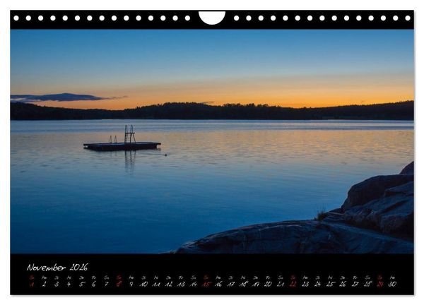 Produktbild: Stockholm und seine Sch&auml;ren (Wandkalender 2026 DIN A4 quer), CALVENDO Monatskalender