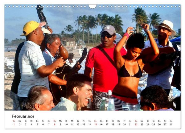 Produktbild: Meeres-Lust - Strandnixen in Kuba (Wandkalender 2026 DIN A3 quer), CALVENDO Monatskalender