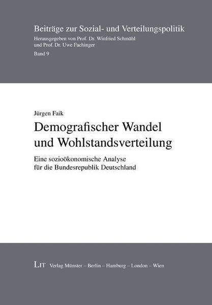 Produktbild: Faik, J: Demografischer Wandel und Wohlstandsverteilung
