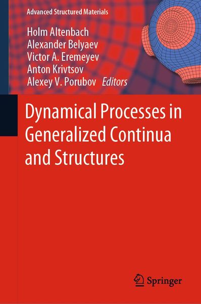 Produktbild: Dynamical Processes in Generalized Continua and Structures