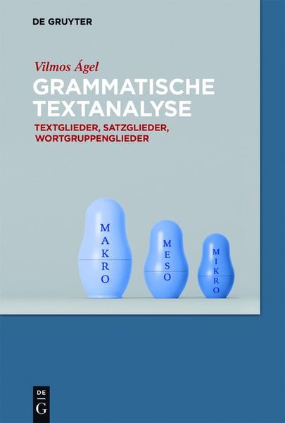 Produktbild: Grammatische Textanalyse